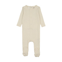 POINTELLE TULIP PRINT FOOTIE