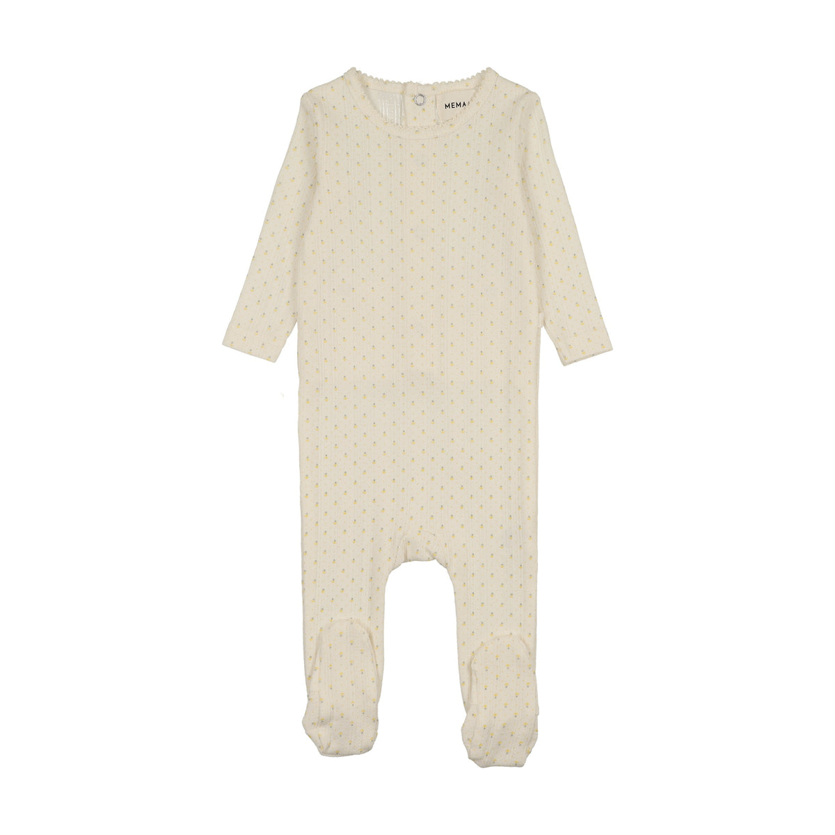 POINTELLE TULIP PRINT FOOTIE-3