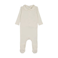 RIB COLLARED FOOTIE