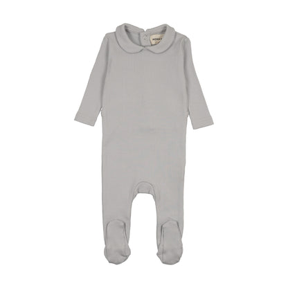 RIB COLLARED FOOTIE
