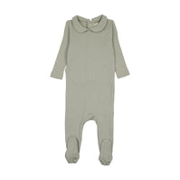 RIB COLLARED FOOTIE