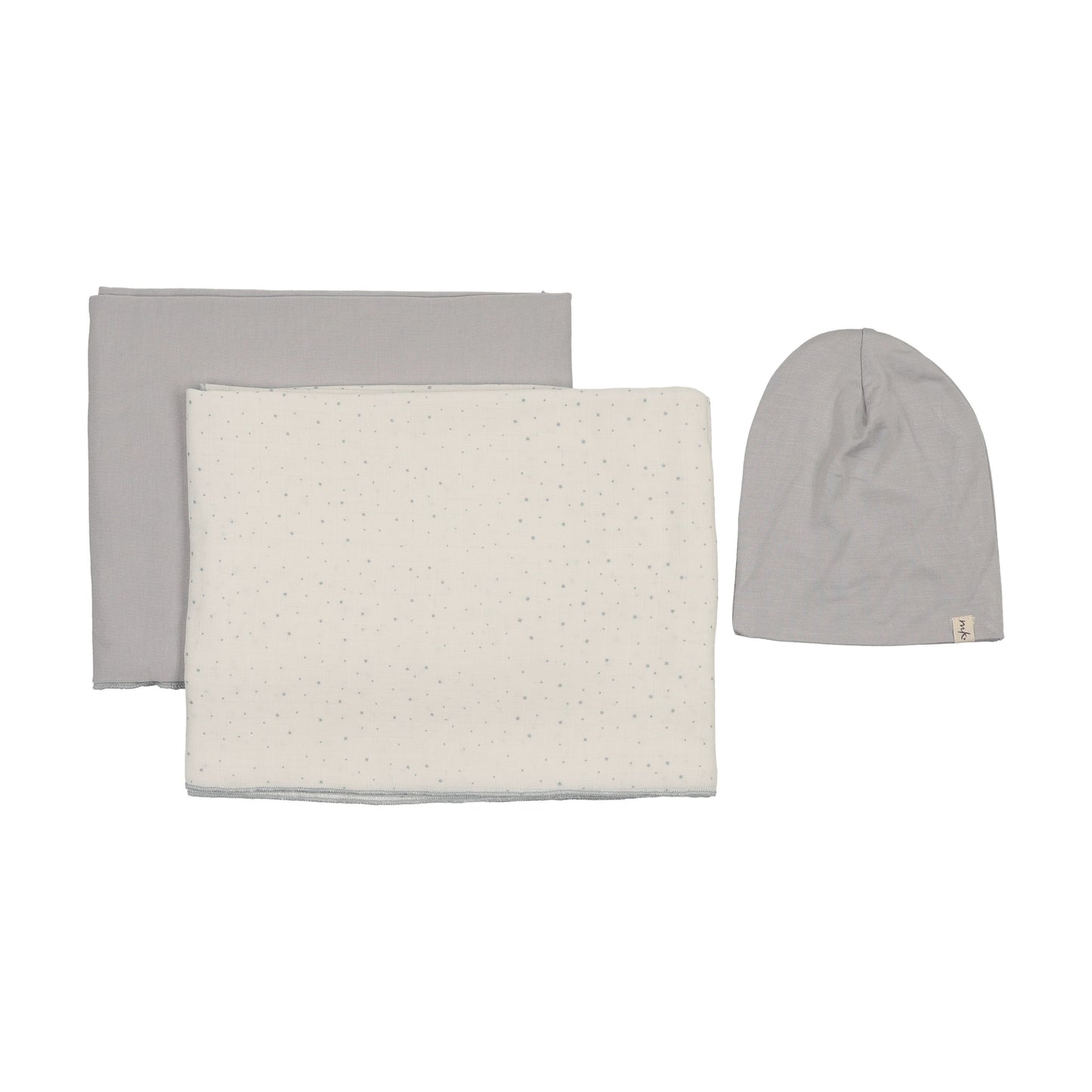 BAMBOO SWADDLE SETS + BEANIE