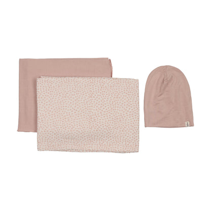 BAMBOO SWADDLE SETS + BEANIE