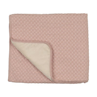 WAFFLE/ FUR BLANKET
