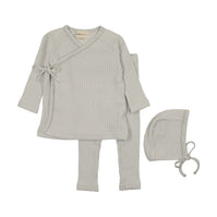 WAFFLE STITCHED EDGE 2 PIECE SET - (MAW26-27-B)