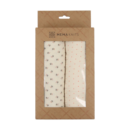 Girls floral swaddle set