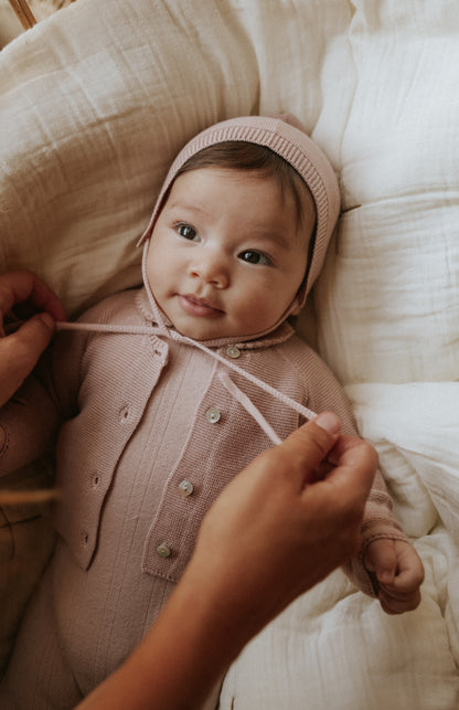 Knit cardigan W Bonnet